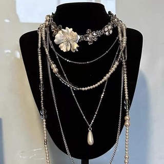1 chiếc Vòng cổ ngọc trai hoa sang trọng nhẹ nhàng, thời trang và cao cấp