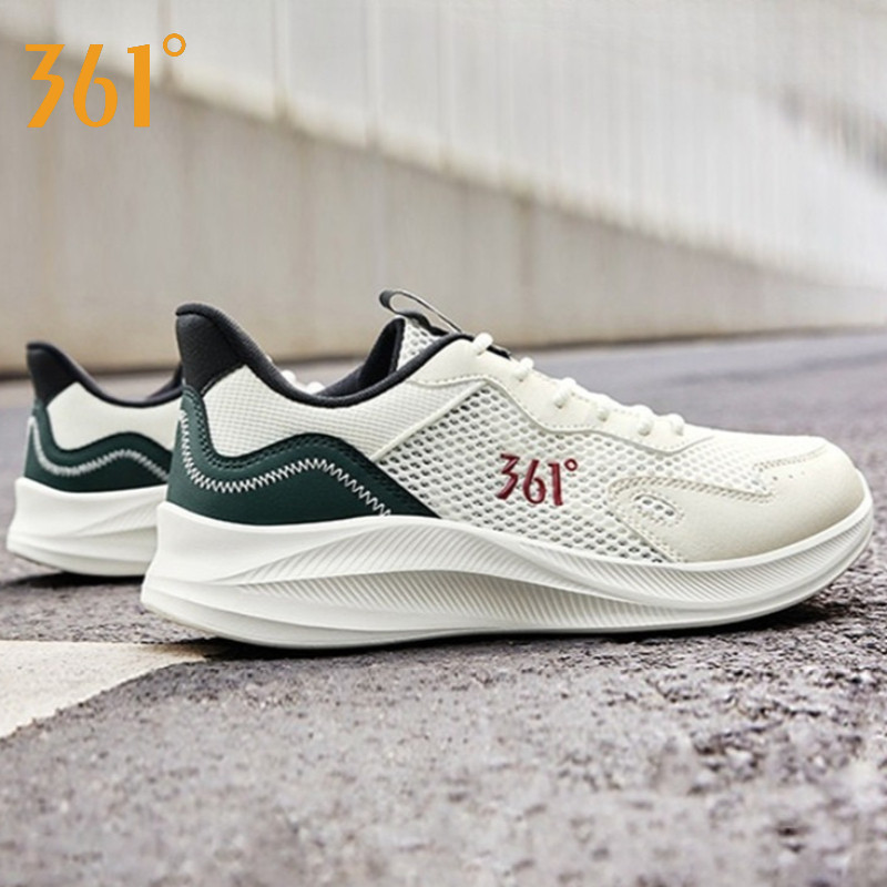 361° Giày Thể Thao Nam Mới 2026 Lưới Lỗ Thoáng Khí Siêu Nhẹ Êm Chân Chống Trơn Chạy Bộ Tập Gym Đi Bộ