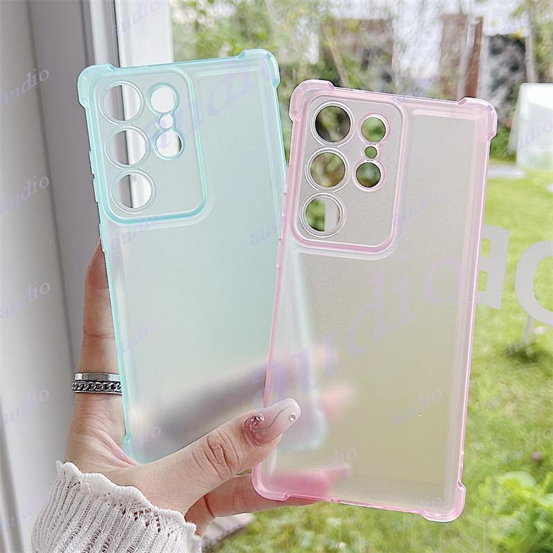 Ốp điện thoại chống sốc cho Samsung A57 5G Ice Mist Skin cho Samsung Galaxy A57 A37 A27 A17 A07 5G 4G 2026 Ốp lưng mờ chống rơi bốn góc cho SamsungA57 SamsungA07 5G