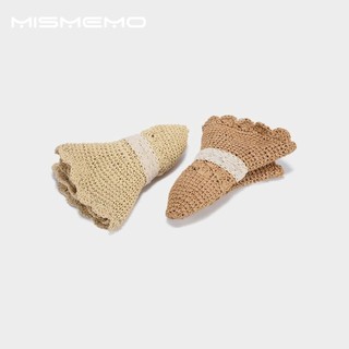 MISMEMO Mũ Rơm Ren Cho Mùa Hè Đi Biển, Che Nắng và Gấp Lại Dễ dàng