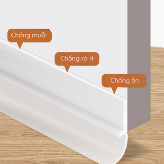 Thanh Chặn Đáy Cửa Silicon, Ron Dán Cửa Cách Nhiệt Điều Hòa, Cách Âm, Chống Côn Trùng Hiệu Quả