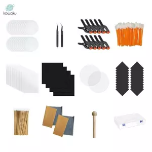 Dụng cụ làm sạch và bảo dưỡng thẻ ngân hàng, bộ gồm 312 chiếc khăn da lộn