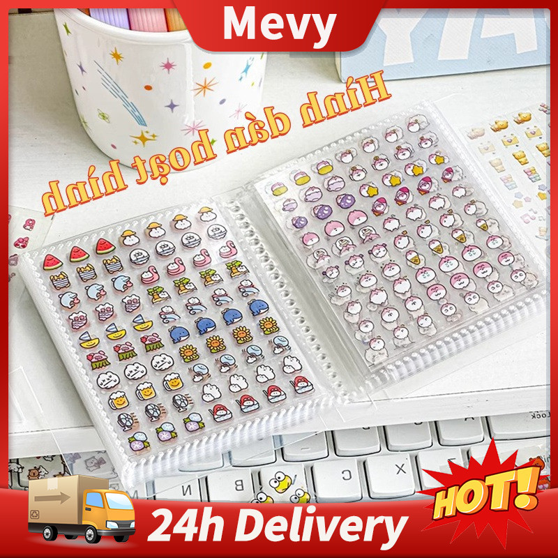⚡️Giao Hàng Địa Phương⚡️Album Mini Đựng Sticker Sổ Dán Sticker Mũi Nhỏ ...