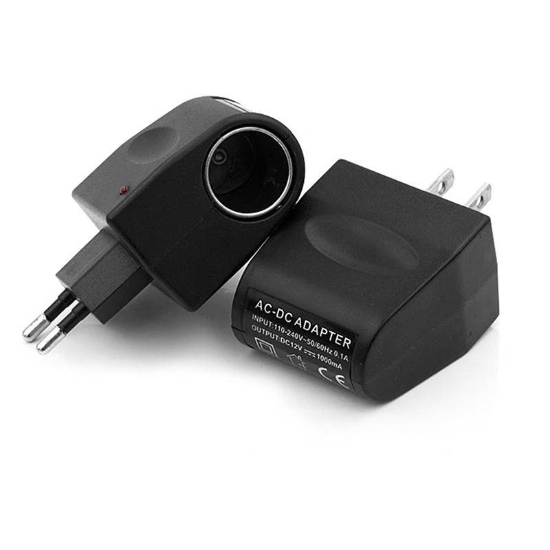 Alittlesetrtu Cắm Chuyển Đổi Đa Năng 220V AC Sang 12V DC Bộ Chuyển Đổi Nguồn Điện Ổ Cắm Chuyển Đổi VN