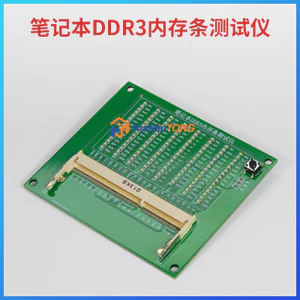 Máy kiểm tra RAM máy tính xách tay DDR3 có đèn LED, Thẻ chẩn đoán lỗi mô-đun bộ nhớ & Công cụ kiểm tra điện trở