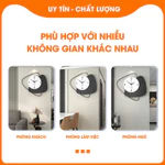 Đồng hồ treo tường đơn giản trang trí phòng khách, đồng hồ treo tường trang trí DH377 chuyên đồ nội thất giá kho — ảnh 3