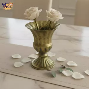 Perfk Vintage Bình Sắt Hoa Sắp Xếp Giá Đỡ Urn Trang Trí Độc Đáo Để Trang Trí Tiệc Và Phòng