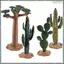 Mô Phỏng Cây Xương Rồng Xanh Baobab Bush Mô Hình DIY Cảnh Đạo Cụ Cho Trẻ Em Đồ Chơi Nhận Thức Nhỏ Hoa Xương Rồng