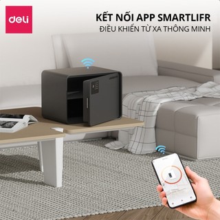 Két Sắt Điện Tử Vân Tay Thông Minh Locksworth Mở Khóa Vân Tay, KẾT NỐI WIFI ĐIỆN THOẠI, BÁO ĐỘNG TỪ XA, AN TOÀN, BẢO MẬT