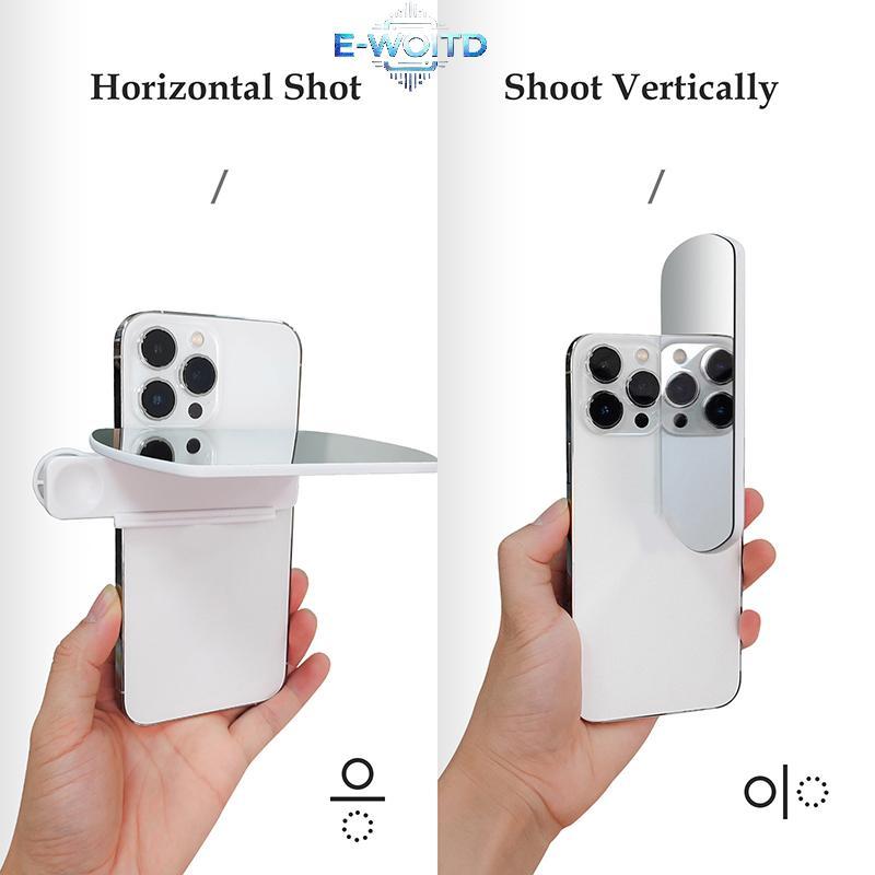 Bộ kẹp phản chiếu gương E-WOITD dành cho smartphone, tiện íchperfect cho nhiếp ảnh gia