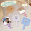 【Roshy】Hình hoạt hình Dễ thương Thú cưng Cầm tay Học sinh Gương nhỏ Gương Di động Gương trang điểm