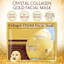 【Roshy】mặt nạ collagen tinh thể dưỡng ẩm Mặt nạ vàng 24K mặt nạ làm sáng da.