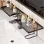 Kệ trang điểm phòng tắm EDIWANY, Kệ quầy phòng tắm chống trượt 50 / 60cm, Thoát nước rỗng hạng nặng Không cần khoan Kệ phòng tắm