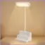 Đèn bàn LED Đèn ngủ có thể sạc lại có bút sắp xếp và giá đỡ điện thoại Đèn bàn cho phòng gia đình và mueadsyvn