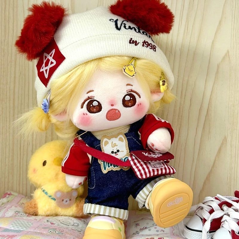 20cm Quần Áo Bé Quần Áo Cotton Búp Bê Sang Trọng Đồ Chơi Búp Bê Dễ Thương Bộ Quần Áo Ichiban Phần Thưởng Ăn Mặc Mùa Xuân 4.24
