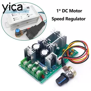 Bộ điều khiển tốc độ động cơ YICA PWM, Bộ điều khiển động cơ Bộ điều chỉnh tốc độ động cơ DC, Bộ điều chỉnh tốc độ điều khiển điện 20A bền bỉ Bộ điều chỉnh dòng điện Ứng dụng động cơ DC
