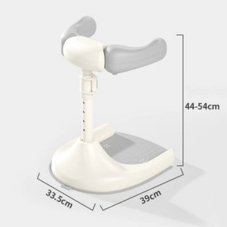 Ghế tắm cho bé có thể điều chỉnh chống trượt PP Ghế tắm cho trẻ mới biết đi Lỗ thoát nước an toàn ổn định