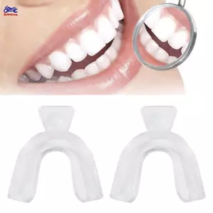 XOITOP Silicone Miệng Bảo Vệ Răng Bảo Vệ Ban Đêm Miệng Khay Cho Bệnh Bruxism Mài Chống Nhồi Răng Làm Trắng Da Bảo Vệ VN