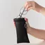 Túi đựng kính mắt BRBRAA, Kính bản lề lò xo bằng da PU Bảo vệ, Treo di động Chống bụi Tự động đóng cửa Kính mắt Túi du lịch Sử dụng