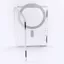 CATMALLER88 Dành Cho Túi Đựng Thẻ MagSafe, Hộp Đựng Thẻ Từ Tính Siêu Mỏng Trong Suốt, Điện Thoại Ví Nhẹ Có Thể Tháo Rời Chống Sốc Cho Điện Thoại Từ Tính