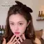 Nhíp Retro Nhung Nơ Thời Trang Tính Khí Cao Thái Tóc Cho Nữ VN