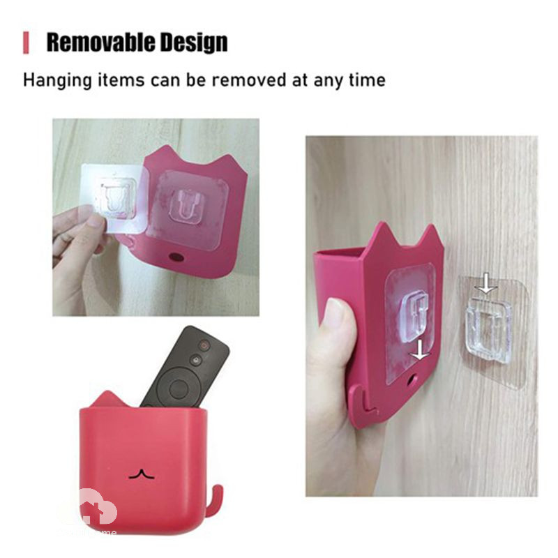 Miếng dán hai mặt trong suốt không để lại dấu vết, không cần đục lỗ, có móc cài, keo dán chắc chắn, khóa cài.