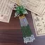 Chính Hãng Bướm Kẹp Tóc Đường Phongming Tay Dệt Hạt Thủ Công Hạt Cơm Hanfu Hàng Ngày Kẹp Tóc Trang Trí