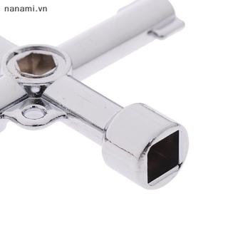 [nanami] Chìa Khóa Tiện Ích 4 Chiều Cho Điện Nước Đồng Hồ Khí Hộp Tủ Khóa Mở Tủ [VN]