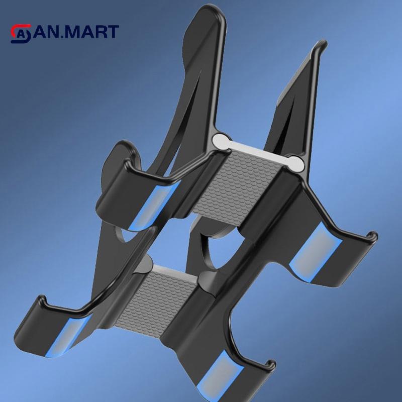 AN.MART Đứng Đứng Cho Mac Mini Hợp Kim Nhôm Laptop Để Bàn Chống Trơn Trượt Có Thể Điều Chỉnh Giá Đỡ VN