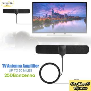 [Vận chuyển nhanh] Ăng-ten HDTV HAVENLYCO, Bộ thu TV 4K tăng cường tín hiệu, Kênh HD miễn phí có thể bảo vệ Bộ thu 1080p Bộ khuếch đại kỹ thuật số tăng cường tại nhà