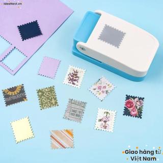 Máy dập nổi tem IDEANEST, Máy dập nổi tem tiết kiệm nhân công Bấm viền, Máy thủ công DIY cầm tay Hình dạng tem tinh tế để thủ công giấy Scrapbooking