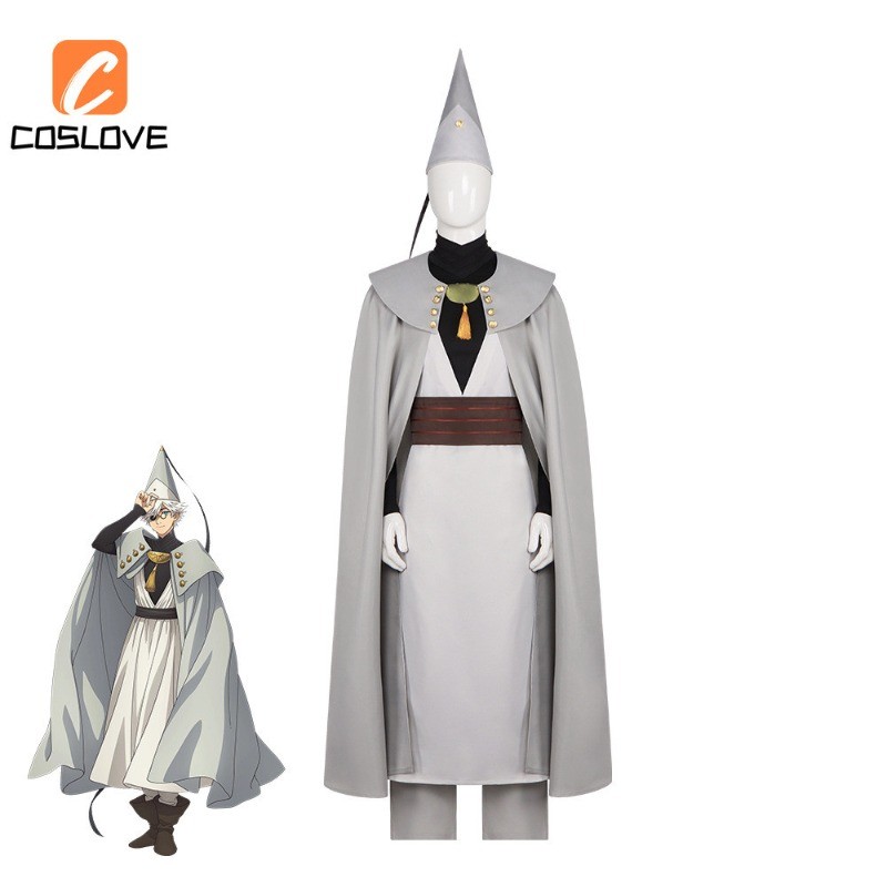 Trọn bộ cosplay phù thủy anime Atelier Coco Qifrey, đầm tay dài cho người phụ nữ