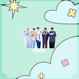 Đồ Trang Trí Để Bàn Chân Đế Hai Mặt Acrylic, Phong Cách Kpop Mới, Chủ Đề Xung Quanh Thần Tượng