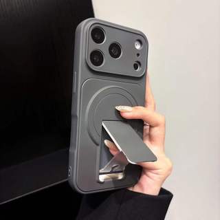 Ốp điện thoại mờ sạc không dây sang trọng, thích hợp cho iPhone 17air 17 16 15 14 13 12 Pro Max bảo vệ ống kính mặt sau cứng