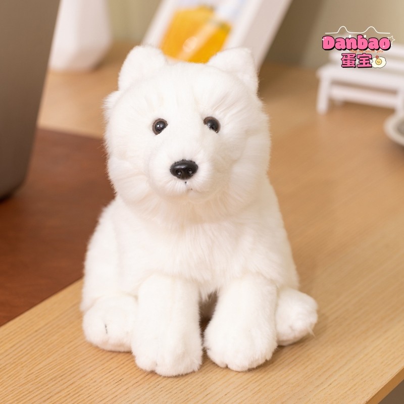 [DANBAO] Daze Mô Phỏng Trắng Bắc Cực Cáo Đồ Chơi Sang Trọng Cho Bé Chất Liệu Búp Bê Cáo Dễ Thương Quà Tặng Mềm Cho Trẻ Em Quà Tặng Sinh Nhật DANBAO Đồ Chơi