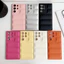 Ốp lưng Puffer Cho Samsung Galaxy A56 A26 A36 S24 FE A06 A16 A50 A51 A52 A53 A54 A71 A72 A73 A05 A15 A05S A35 A55 4G 5G Vỏ Bảo Vệ Mặt Sau Chống Sốc Ce