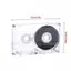 Máy nghe nhạc trống màu Cassette tiêu chuẩn ECK với băng âm thanh từ tính 45 / 60 / 90 phút Hộp lưu trữ trong suốt để ghi âm bài phát biểu HOT