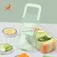 , Máy hủy tài liệu có hộp đựng trong suốt, Máy bào thức ăn thủ công đa chức năng, Dụng cụ cắt lát nhà bếp có thể tháo rời A