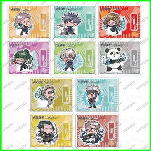 HT3 Jujutsu Kaisen Anime Hình Acrylic Đồ Chơi Mô Hình Đứng Gojo Satoru Geto Suguru Nobara Tấm Giá Đỡ Trang Trí Nhà Quà Tặng T