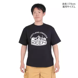 Áo thun chất lượng cao dành cho nam Bán chạy Áo thun cổ điển KEEN đỉnh núi in họa tiết logo 100% Cotton cổ tròn Unisex Hàng có sẵn