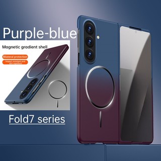 Ốp điện thoại Gradient Từ Tính Cho Samsung Galaxy Z Fold 7 Fold 6 Fold 5 4 Thân Thiện Với Da Mỏng Chống Sốc Ốp điện thoại Fold7 Fold6