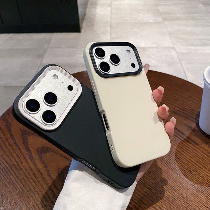 Skin Feel Frosted Ba Trong Một Thích Hợp Cho Apple 17promax Ốp Điện Thoại iPhone16p Bao Gồm Tất Cả 15 Chống Sốc 14 / 13