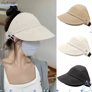 Mũ đi biển DAYBREAK, Mũ đuôi ngựa Mũ ngư dân Mũ chống nắng, Mũ che vành rộng khô nhanh thời trang