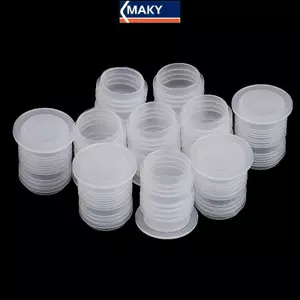 MAKY 10 Chiếc Chai Thủy Tinh Tiết Kiệm Cắm Barware Nhà Đỏ Nắp Chai Nút Chặn VN