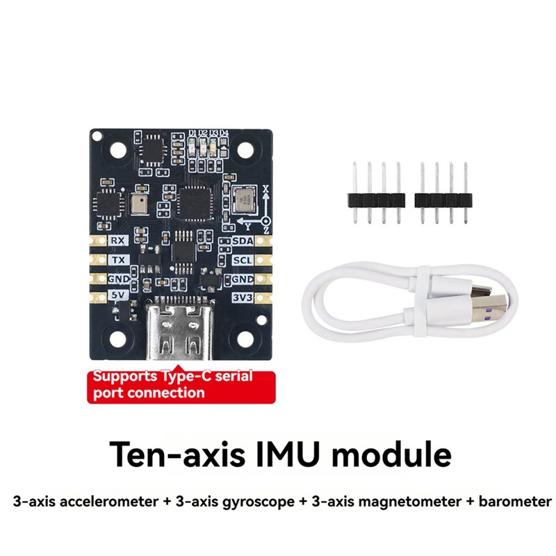 Mô-đun cảm biến IMU 10- Hỗ trợ tính toán thái độ AHRS cho Robot ROS