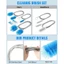 Bàn chải rửa chai Nylon bằng thép không gỉ Dụng cụ làm sạch cống cửa sổ trời
