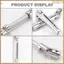 Trục truyền động kim loại MN78 Trục truyền động CVD với trục 3mm đến 4mm cho MN78 MN-78 MN 78 1 / 12 RC Phụ kiện nâng cấp xe