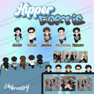 Hippers dán điện thoại, phụ kiện điện thoại, ipad, laptop CORITS ver The 2nd EP [GREENGREEN]