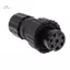 QL16 Phích cắm hàng không chống nước 2 / 3 / 4 / 5 / 6 / 7 / 8 / 9 / 10pin hàn đầu nối soet mới