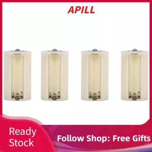Apill 2 Chiếc Hộp Đựng Pin 18650 Bền Tiện Lợi Hộp Bảo Quản Vỏ Nhựa Cứng Chống Mài Mòn Hộp Pin Chống Nước Hộp Bảo Vệ Hộp Đựng Bảo Vệ